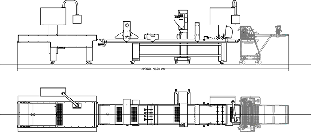 Линия производства слоеных изделий SMALL EASYMAC (Италия)